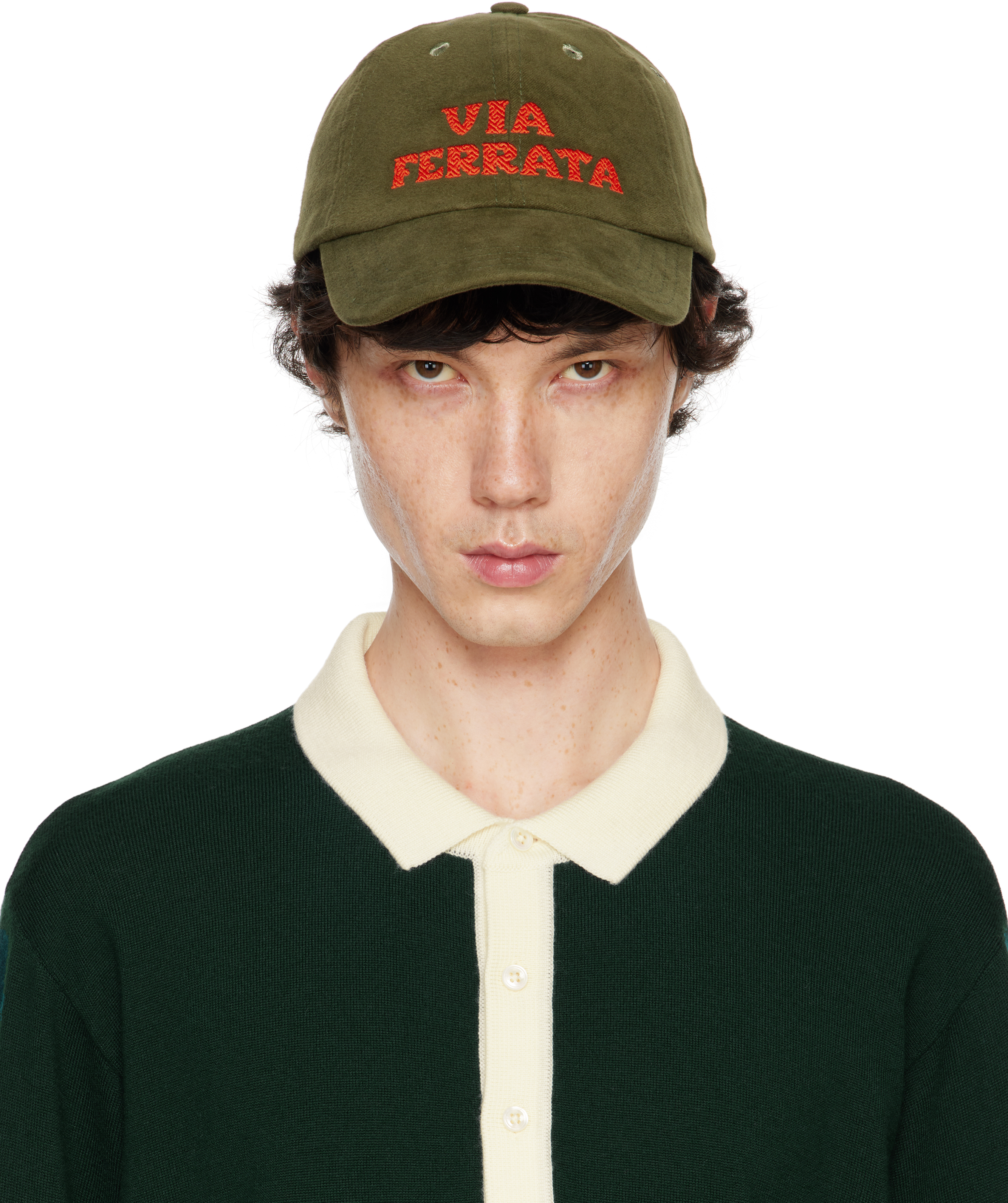 Khaki 'Via Ferrata' Baseball Cap