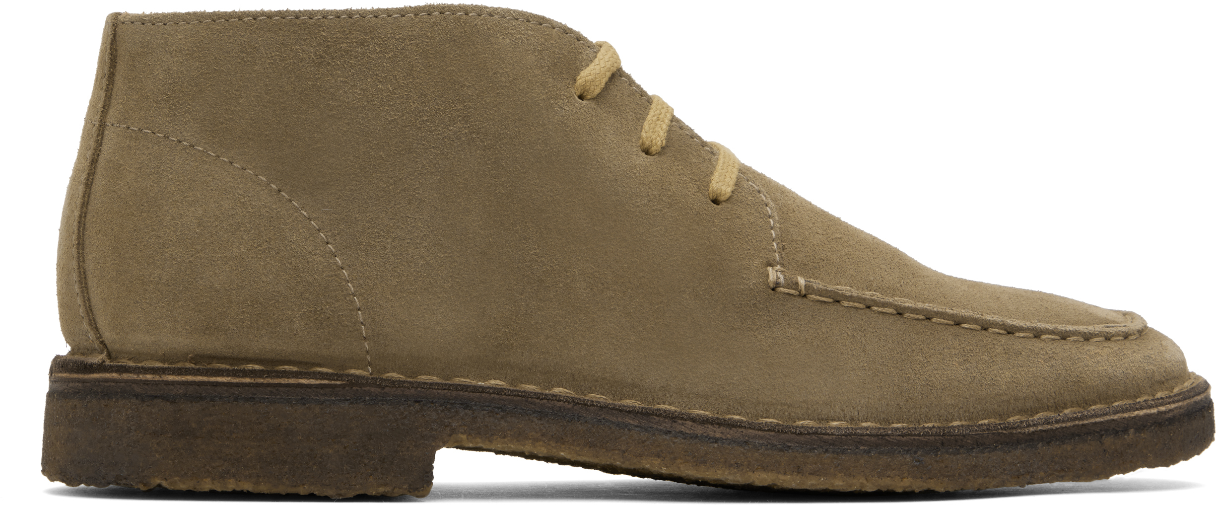 Taupe Crosby Moc-Toe Desert Boots