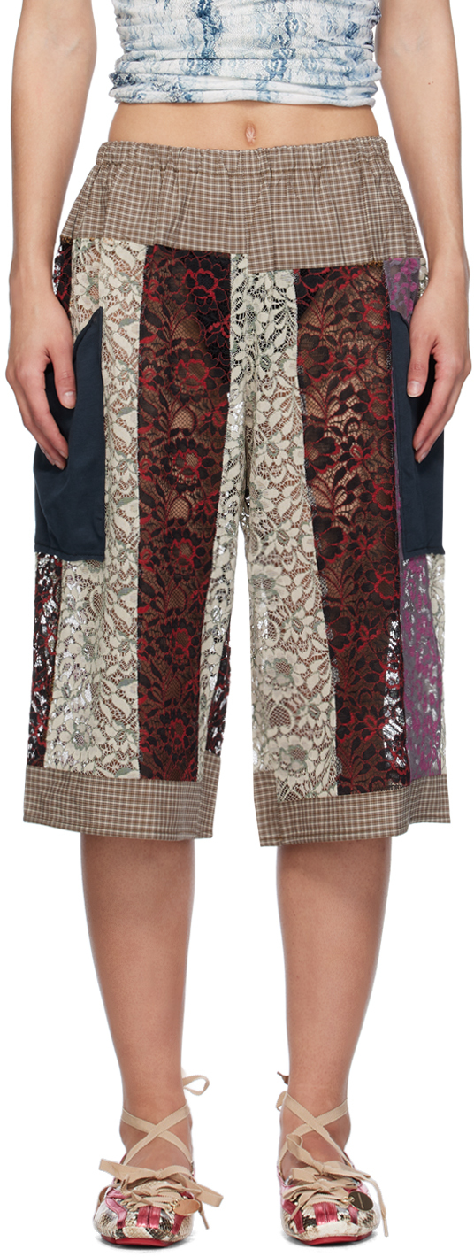Sc103 Multicolor Parallel Shorts In Thrash