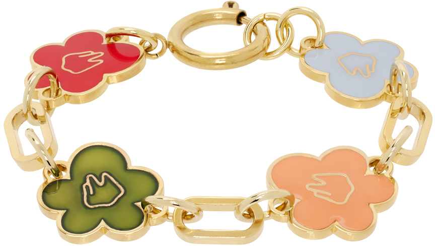 Gold Flower Bracelet