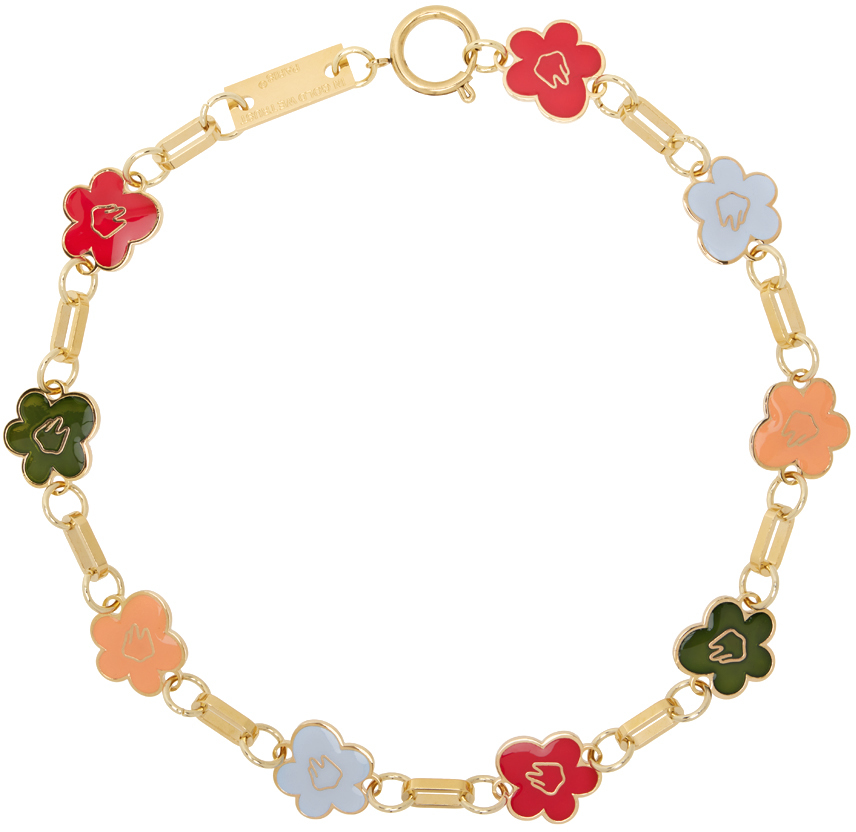 Gold Flower Necklace