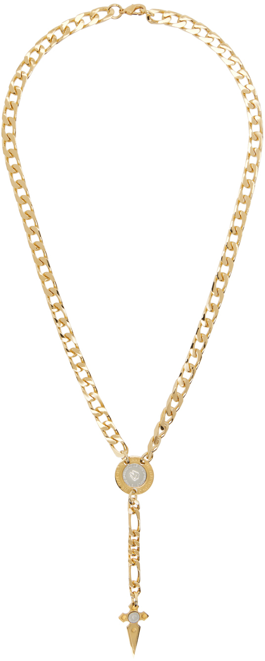 Gold Chapelet Rosary Necklace