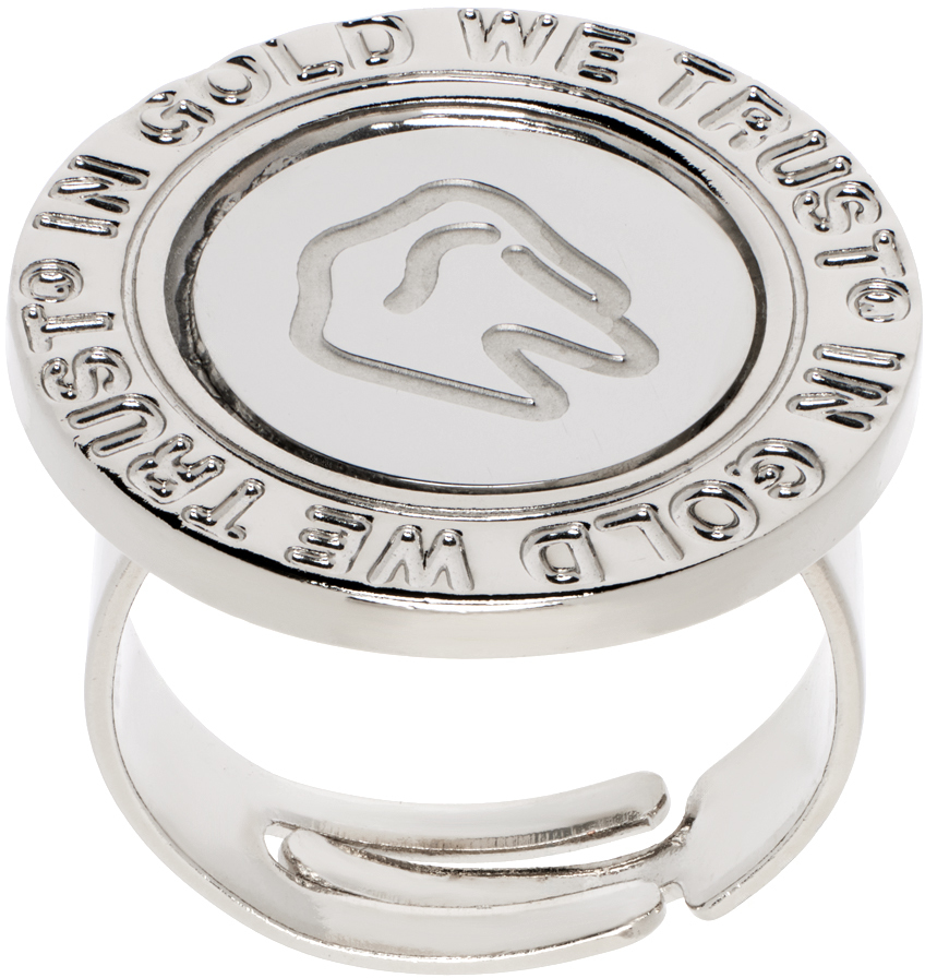 SSENSE Exclusive Silver Signet Ring