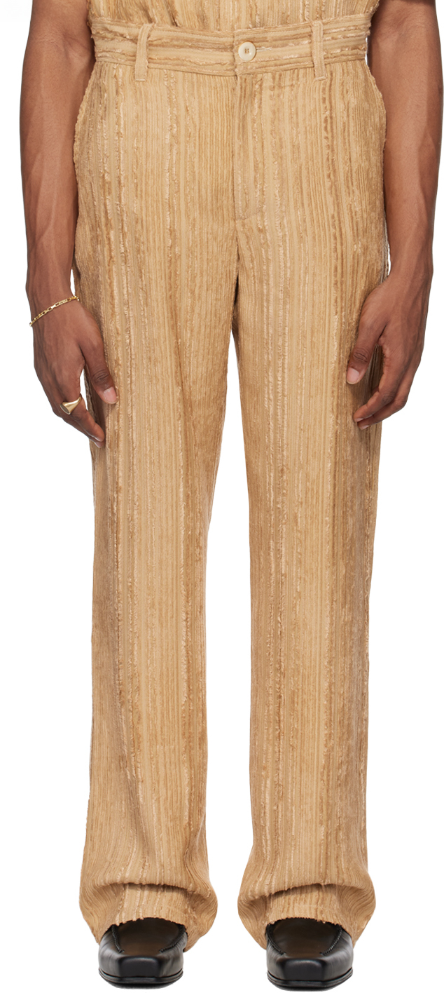 Beige Richie Trousers