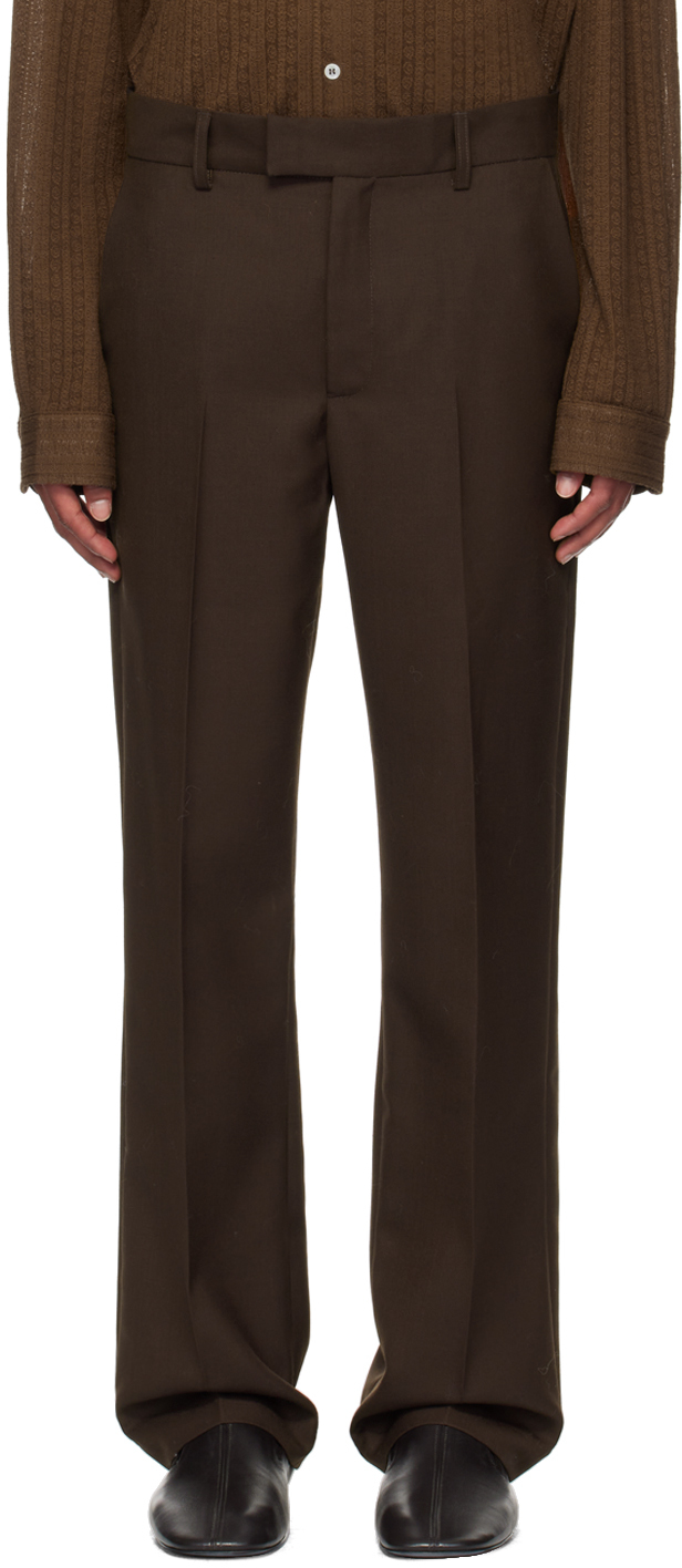 Brown Mike Suit Trousers