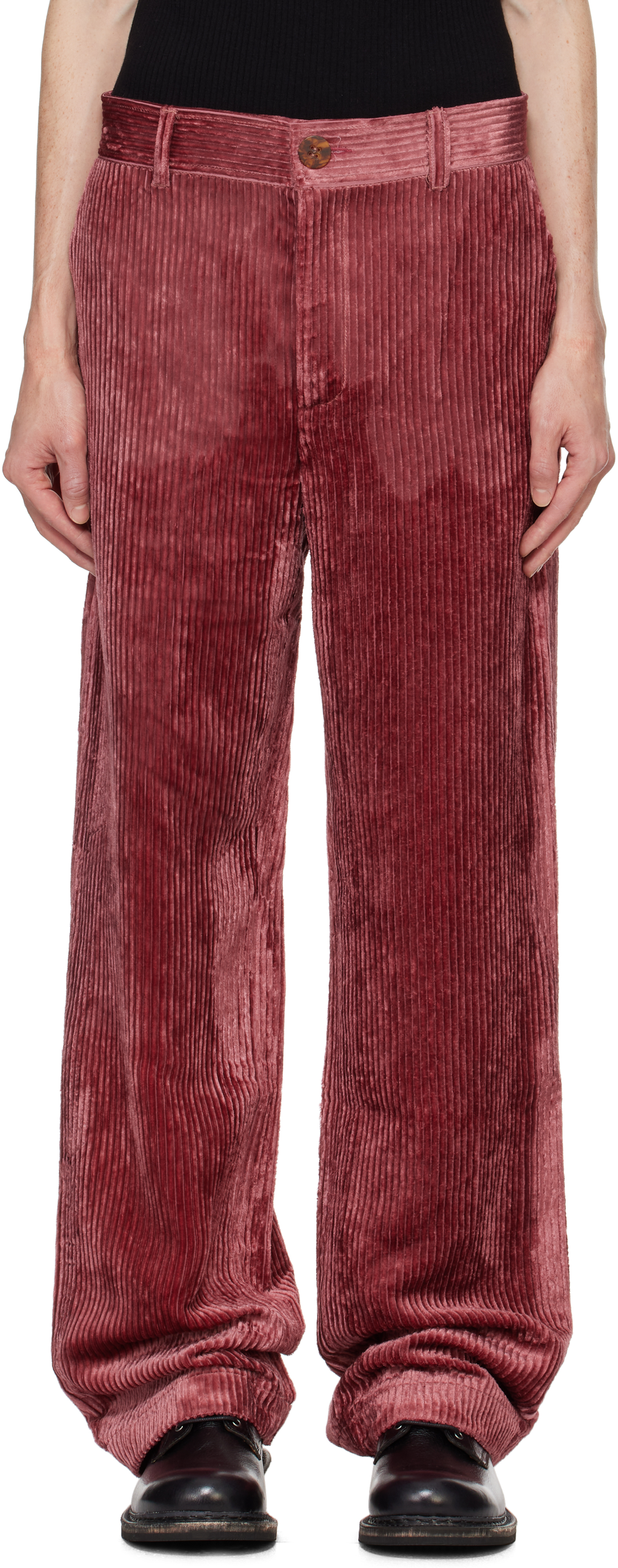 Burgundy Eli Trousers