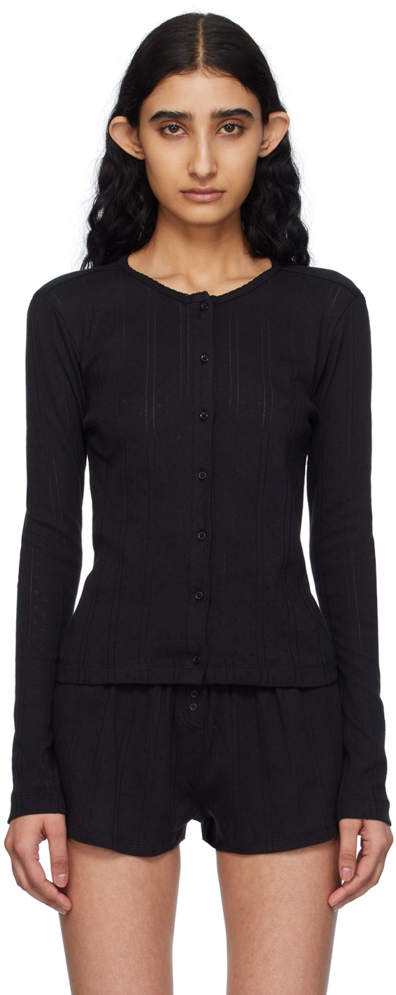 Black 'The Cardigan' Cardigan