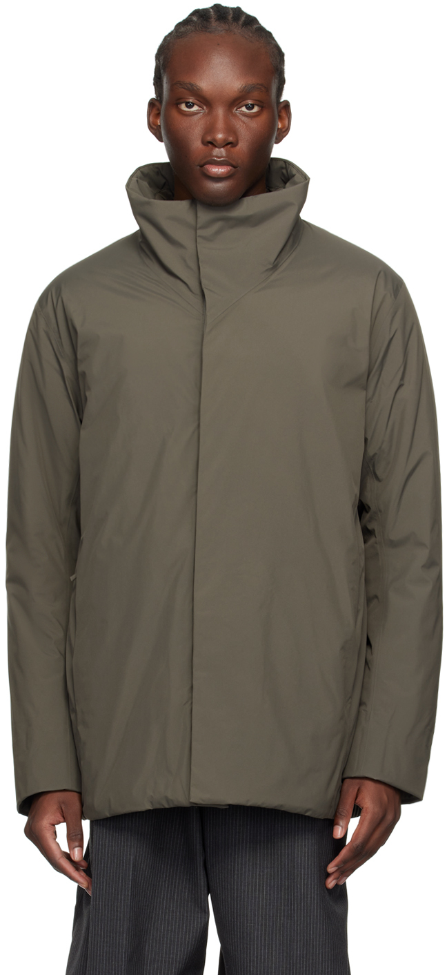 Veilance: Gray Euler Insulated Jacket | SSENSE Canada