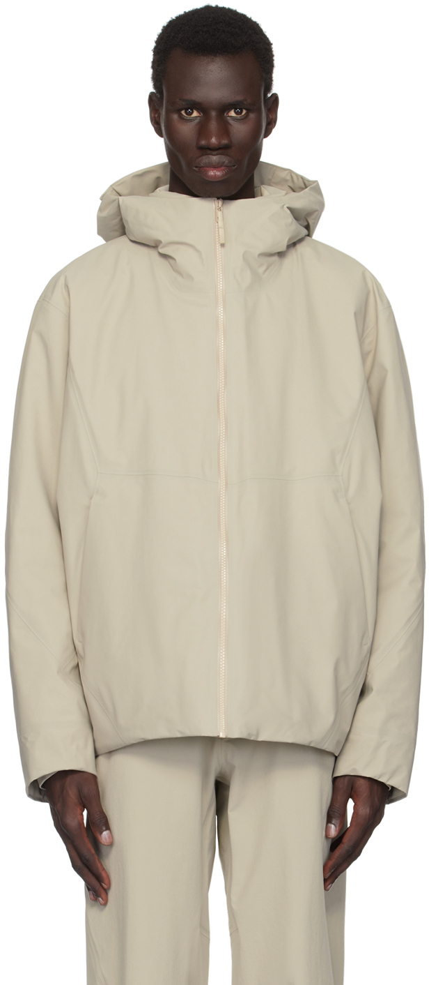 Beige Diode Insulated Jacket