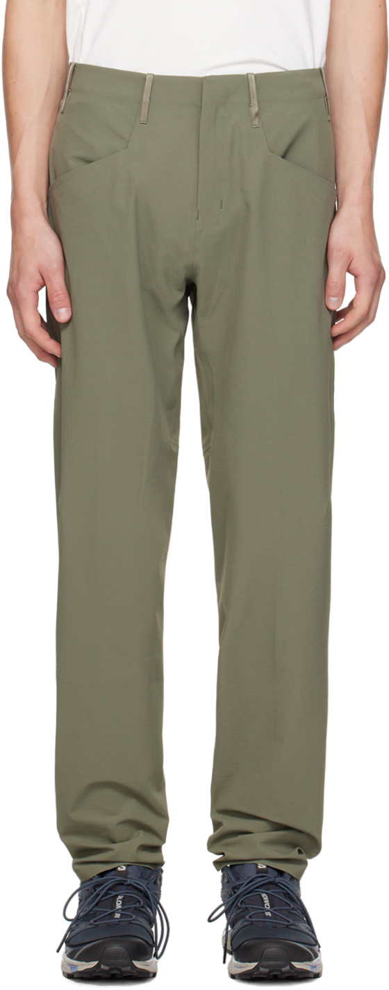 Khaki Voronoi Trousers