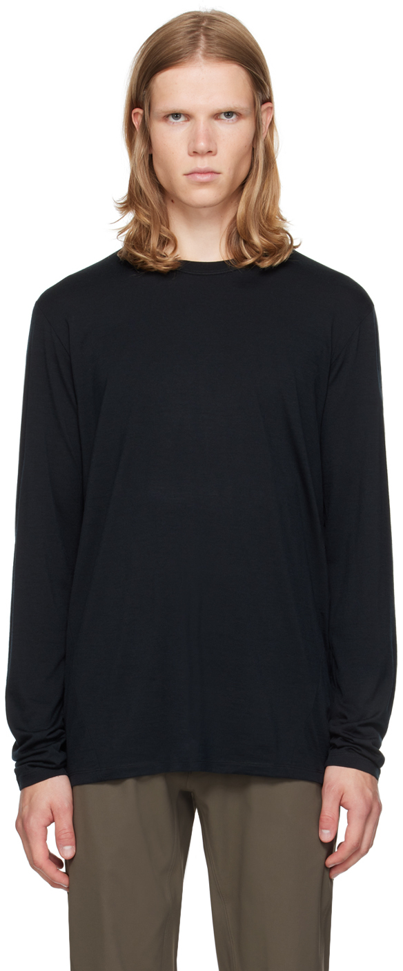 Black Frame Long Sleeve T-Shirt