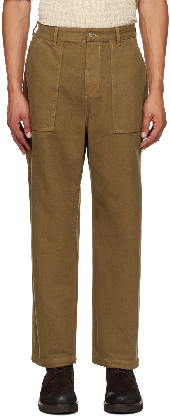 Brown Cargo Jeans