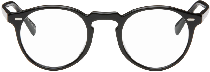 Black Gregory Peck Glasses