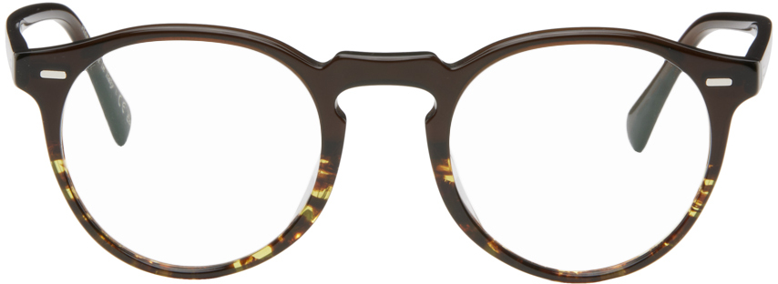 Brown Gregory Peck Glasses