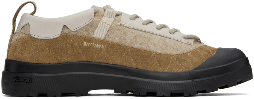 Shop Ranra Beige Kalt Sneakers In C706