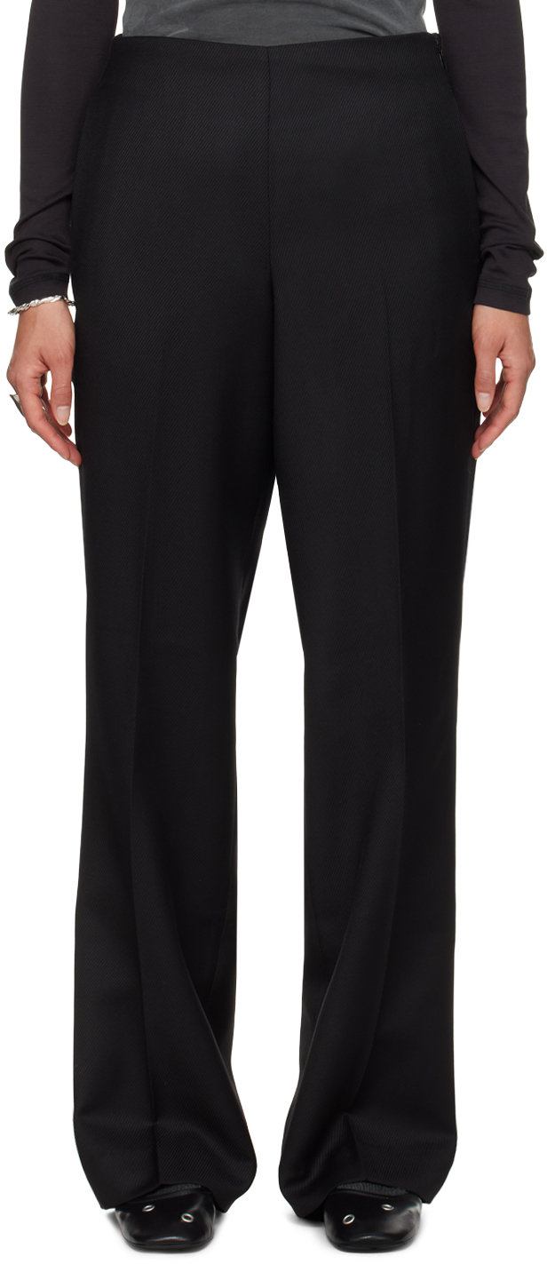 Black Taper Trousers