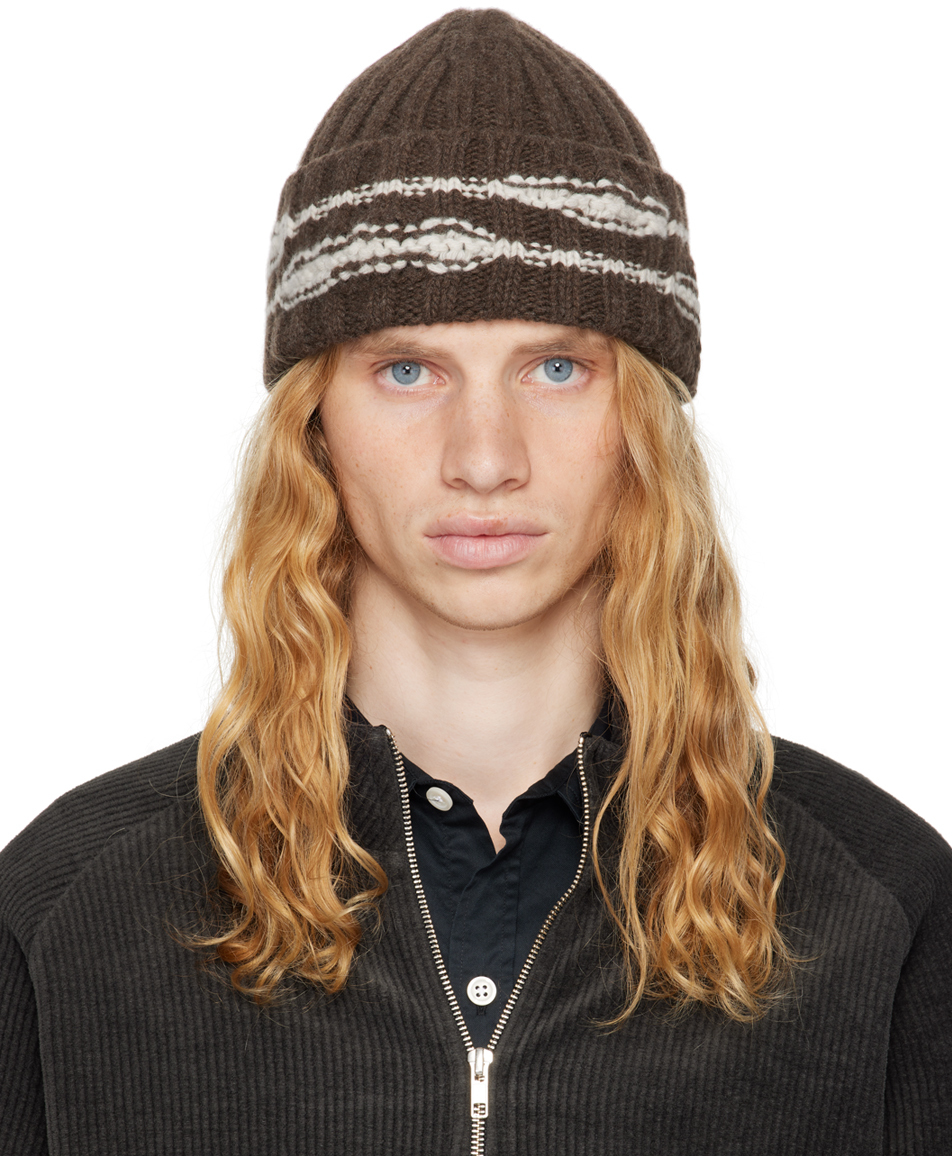 Brown Court Beanie