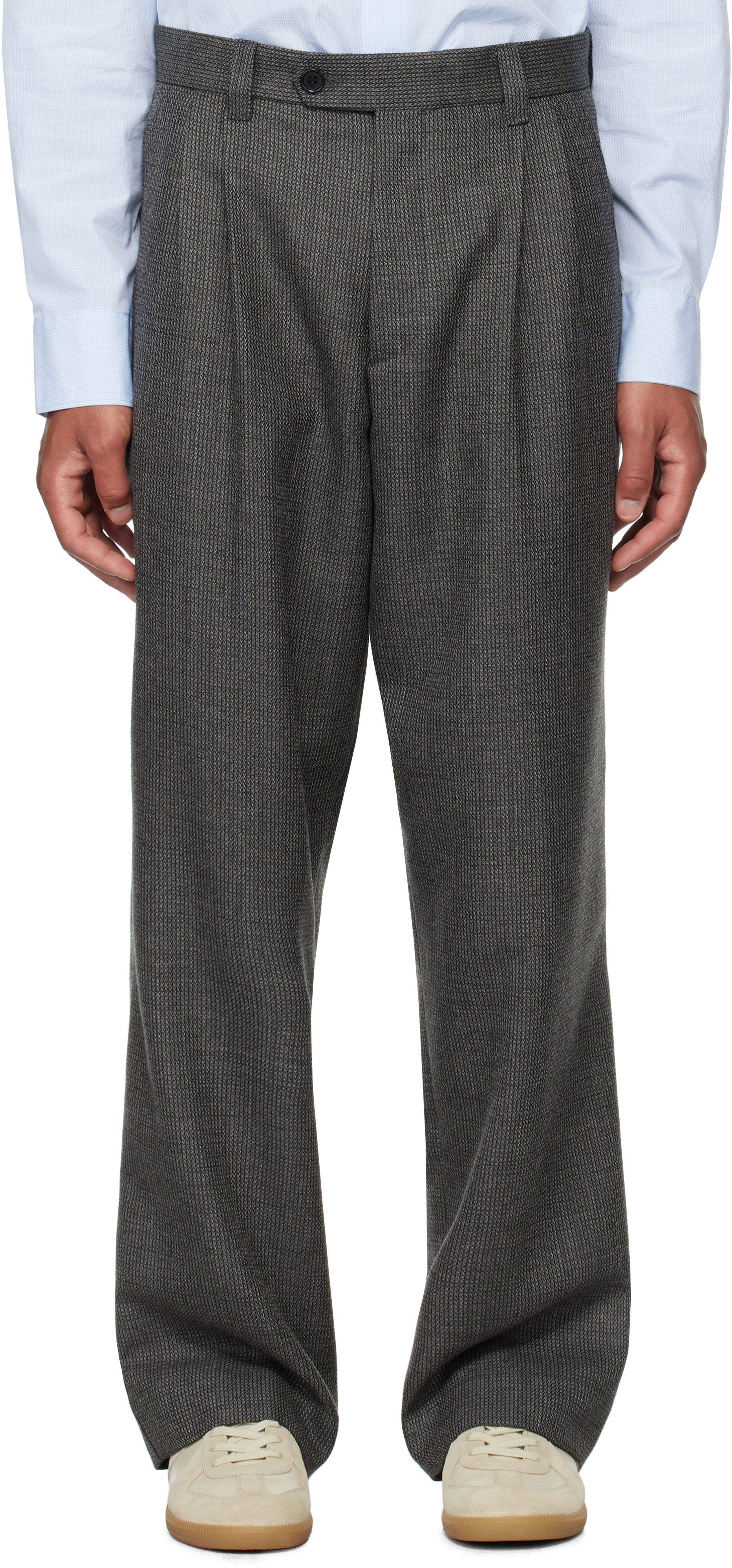 Gray Classic Trousers