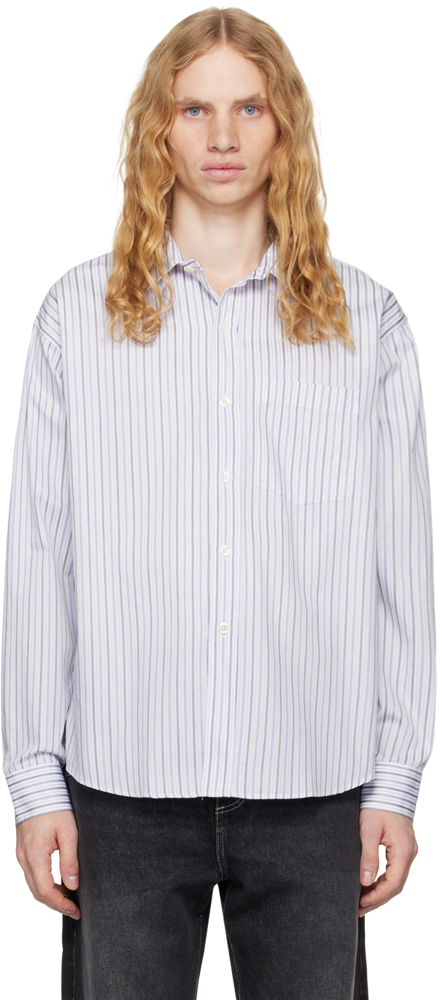 SSENSE Exclusive Blue Executive Shirt