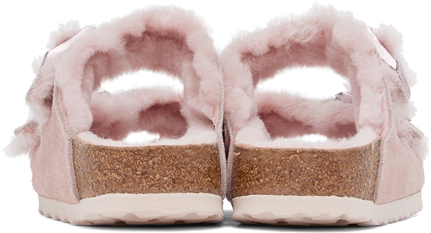 Birkenstock Pink Buckle Sandals In Light Rose