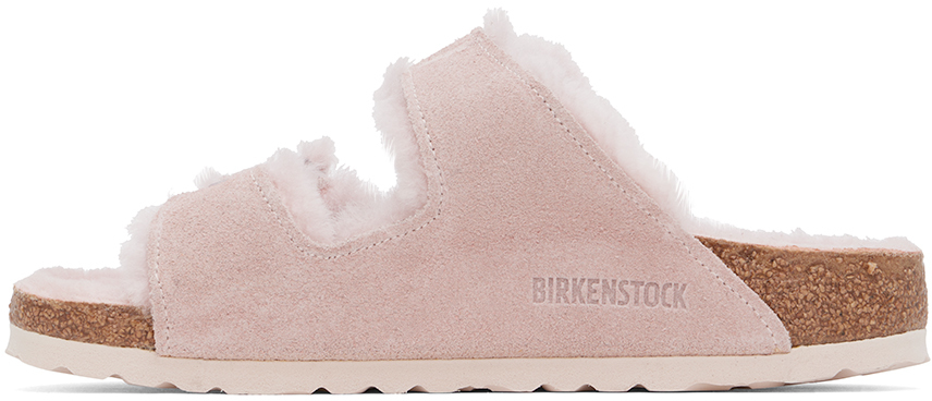 Birkenstock Pink Buckle Sandals In Light Rose