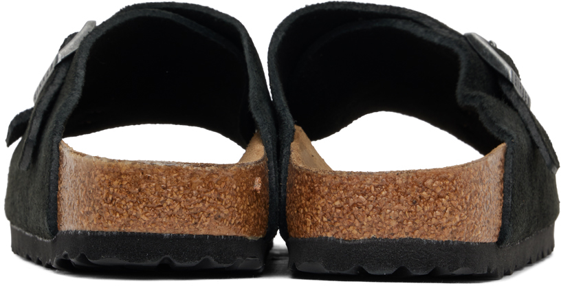 Shop Birkenstock Black Narrow Zürich Sandals