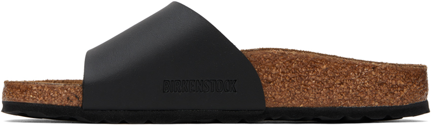 Birkenstock Black Narrow Catalina Sandals In Black