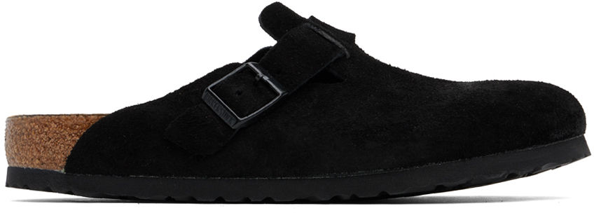 Black Regular Boston Soft Footbed Slip-on Loafers