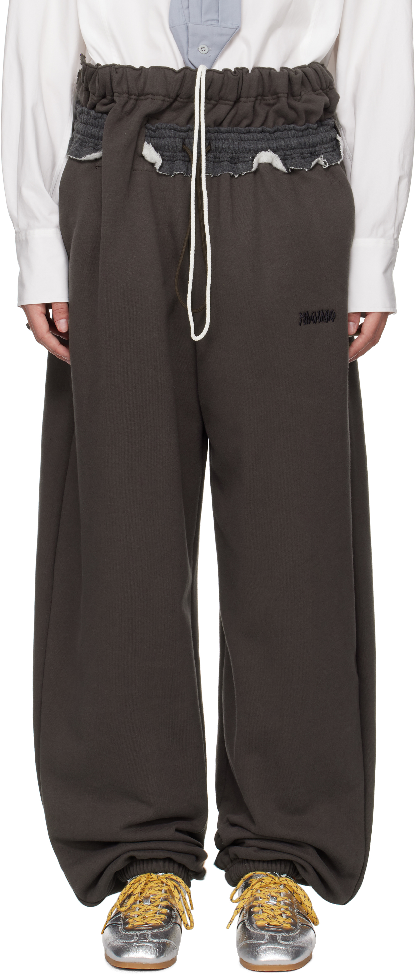 Magliano Brown Provincia Track Pants In 6