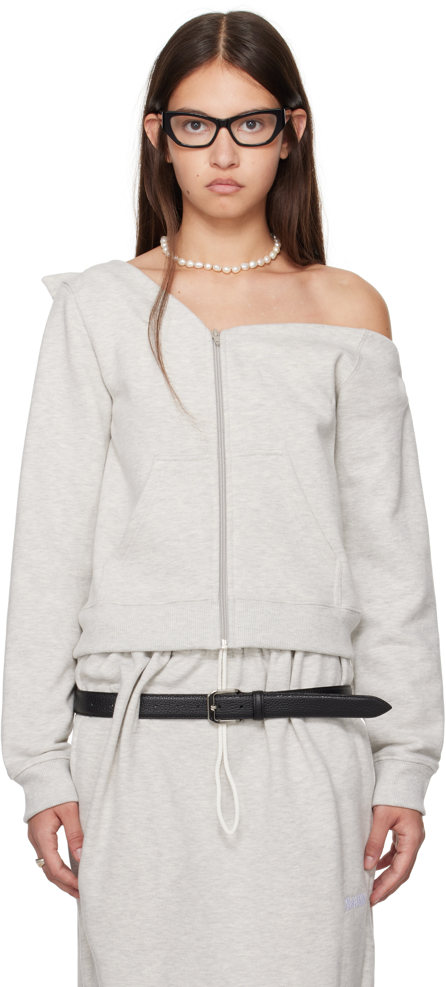 Magliano Gray Bolena Hoodie In 12