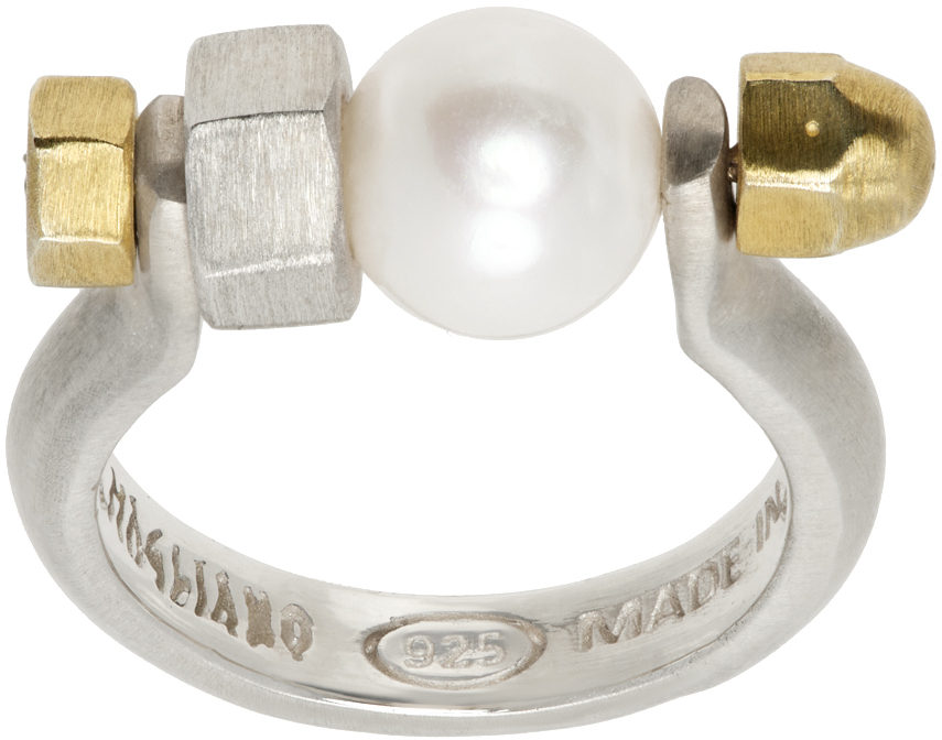 Shop Magliano Silver Ferramenta Ring In 60