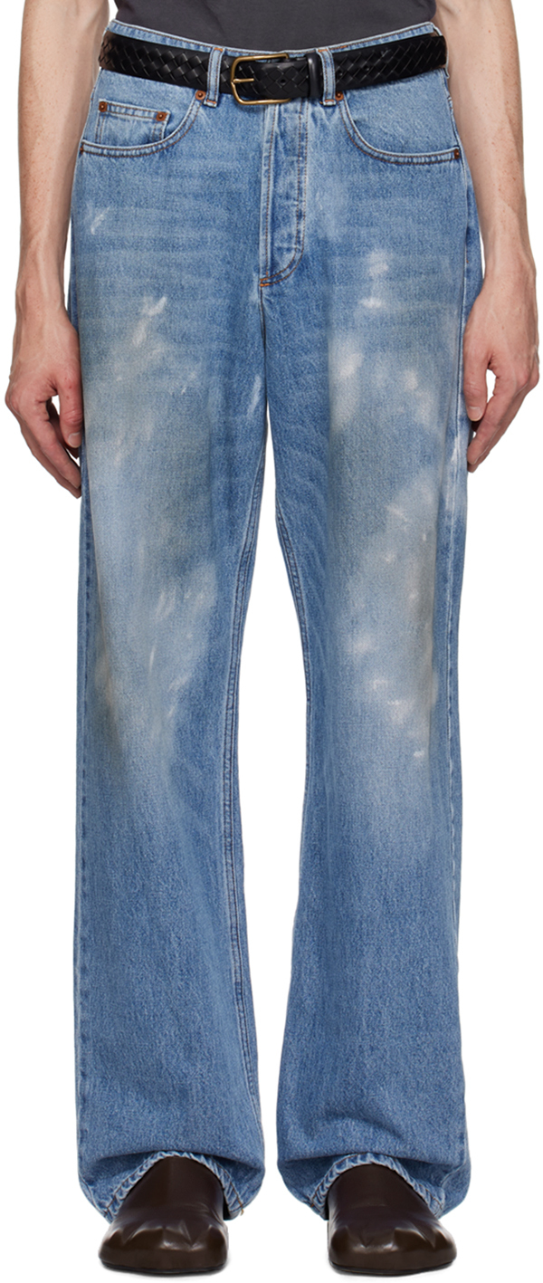 Shop Magliano Blue Cantiere Flattone Jeans In 03