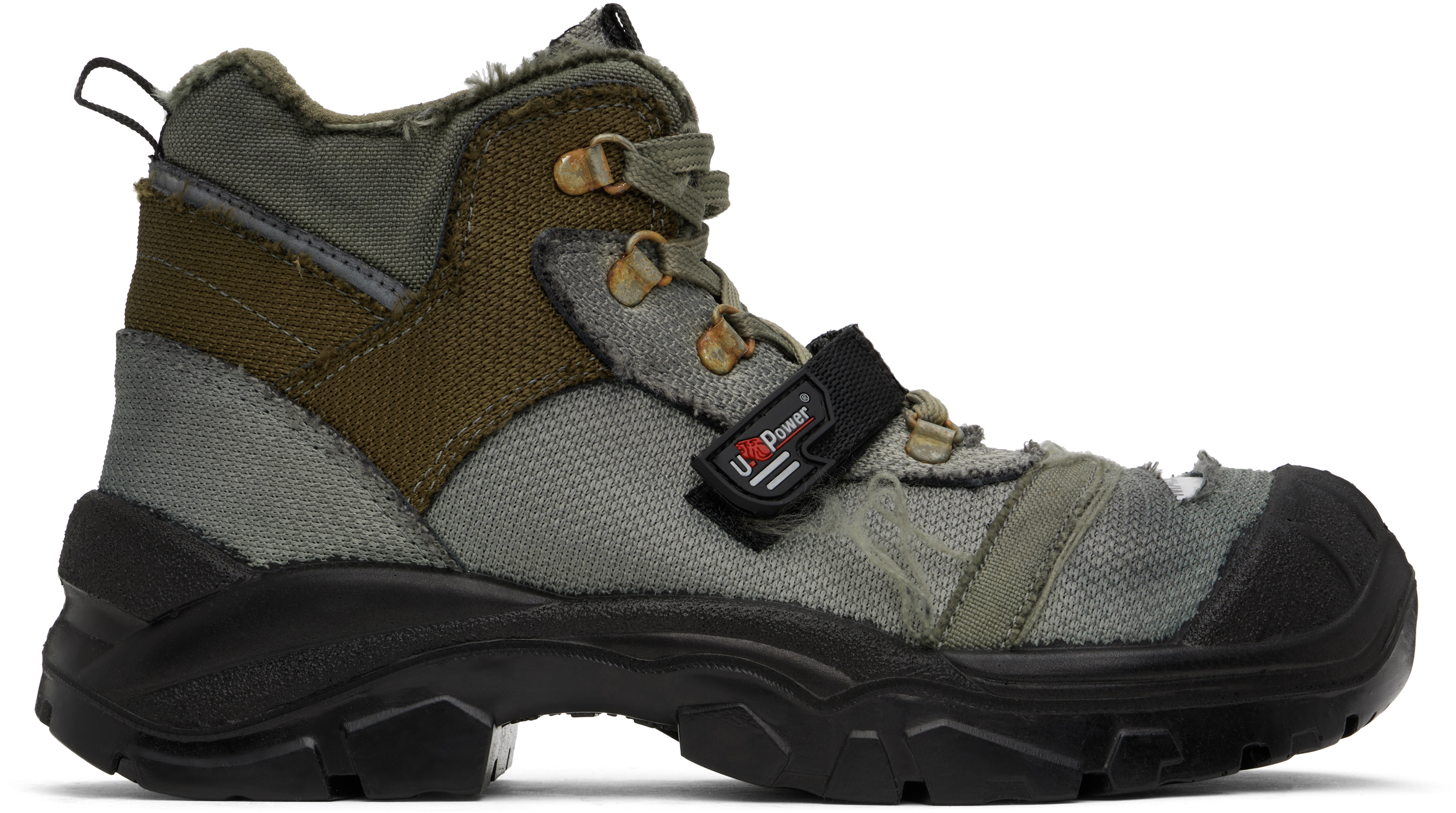 Gray & Khaki U-Power Latitude Boots