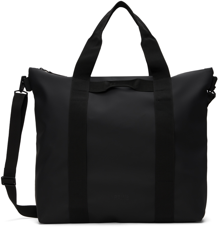 Shop Rains Black Waterproof Tote