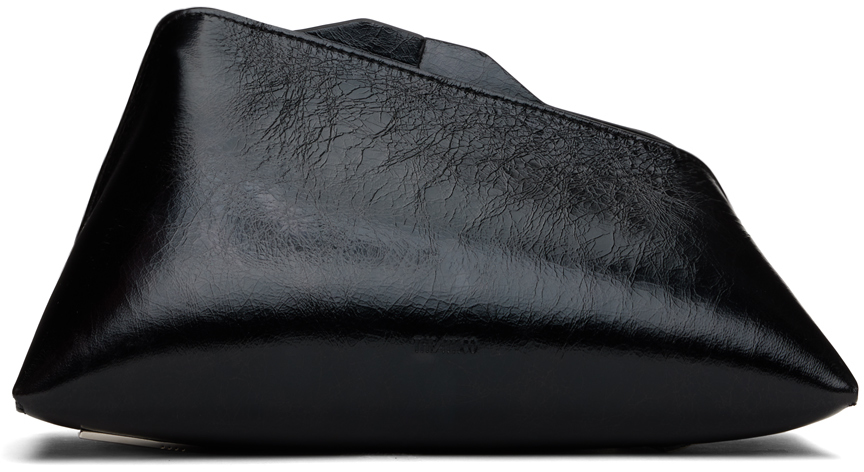 Black '8.30PM' Oversized Clutch by The Attico on Sale