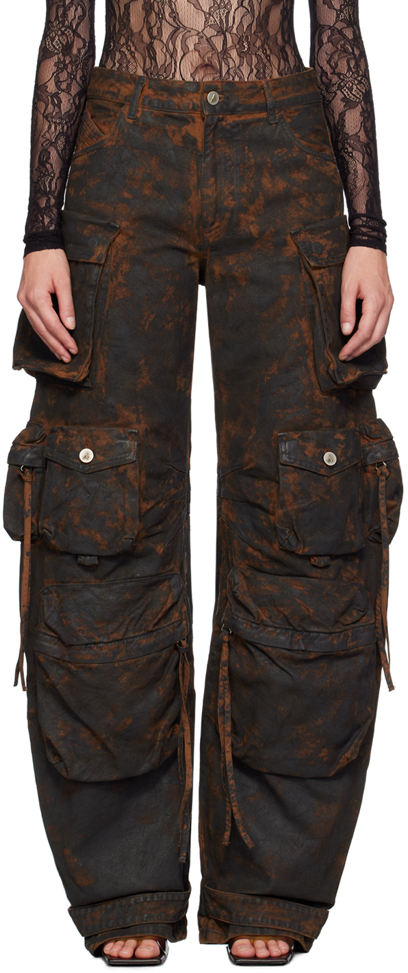 【関税込み】The Attico SSENSE限定 タン ジーンズ The Attico jeans for Women | SSENSE