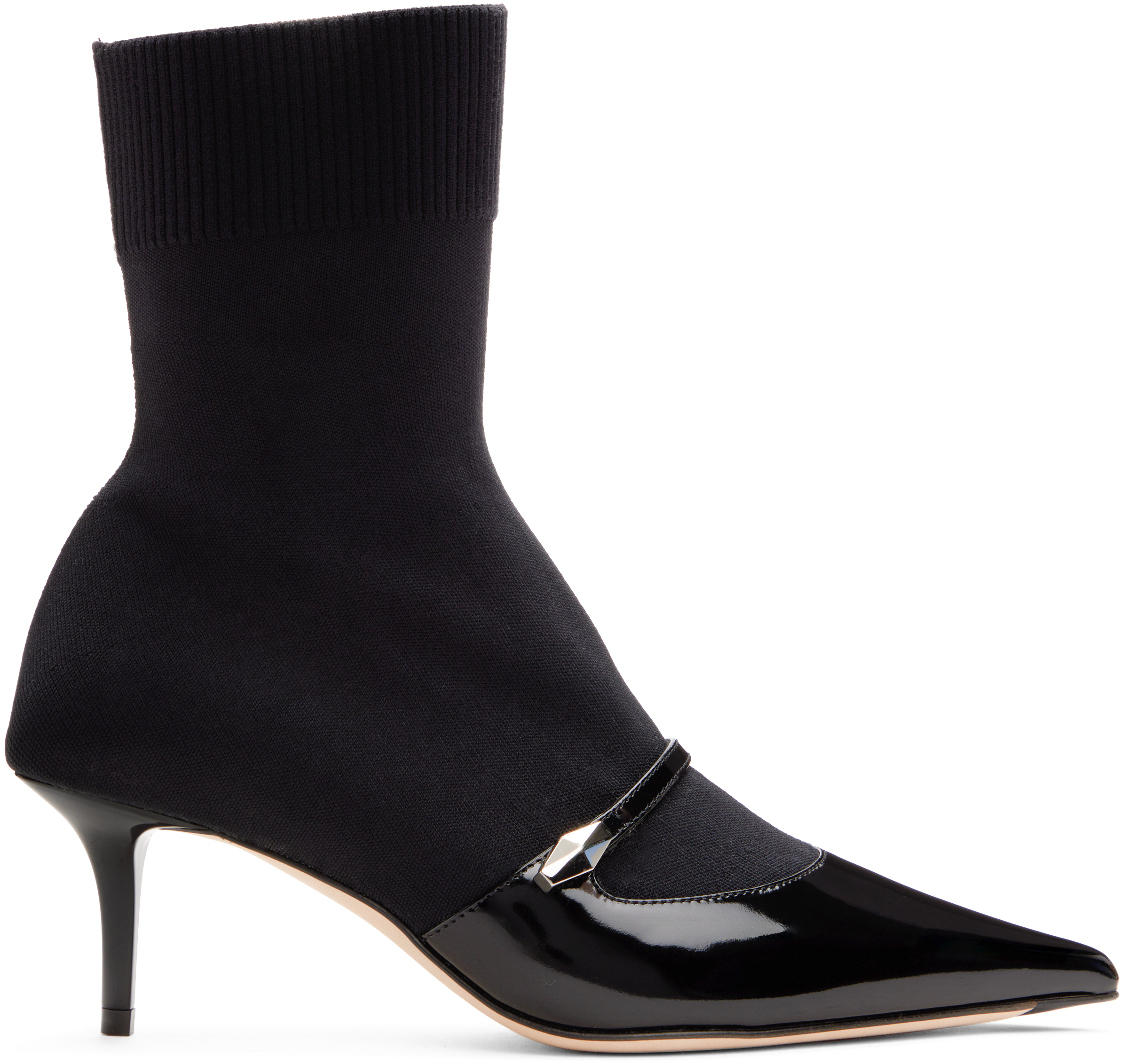 【関税込み】Jimmy Choo ブラック Carolyn AB 60 ブーツ Black Carolyn AB 60 Boots by Jimmy Choo on Sale
