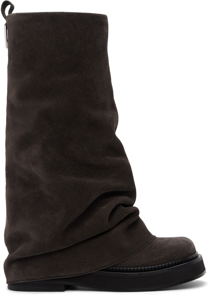 ロングブーツ THE ATTICO FW25 (250WSH00798 LBT040AA215) SUEDE ROBIN BOOTS The Attico ¥168,492 JPY - Biffi Boutiques