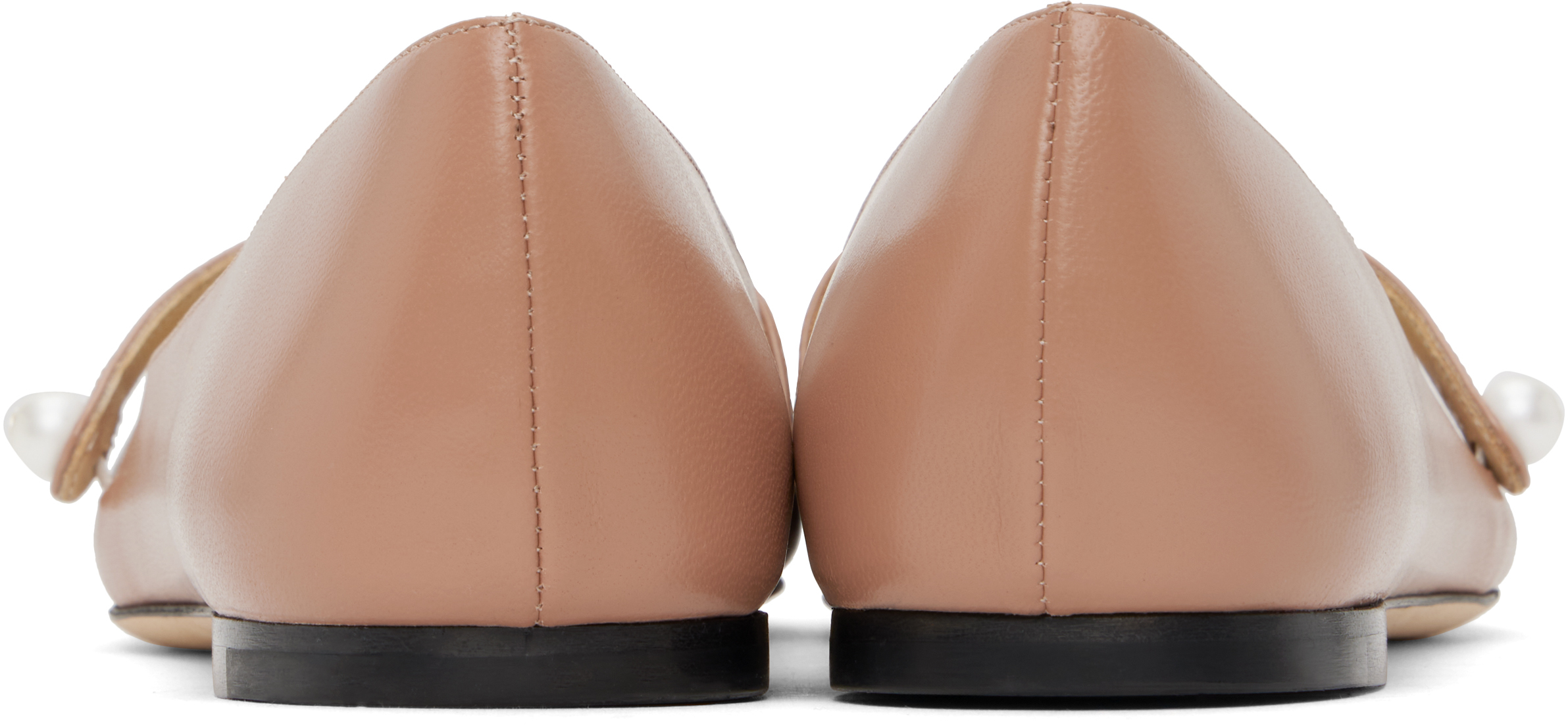 Jimmy Choo Pink Elisa Ballerina Flats In Ballet Pink