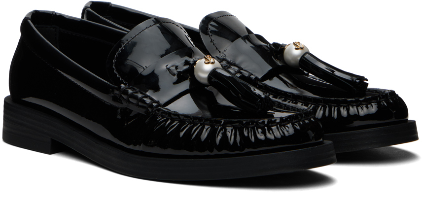 Jimmy Choo Addie Loafers In Black