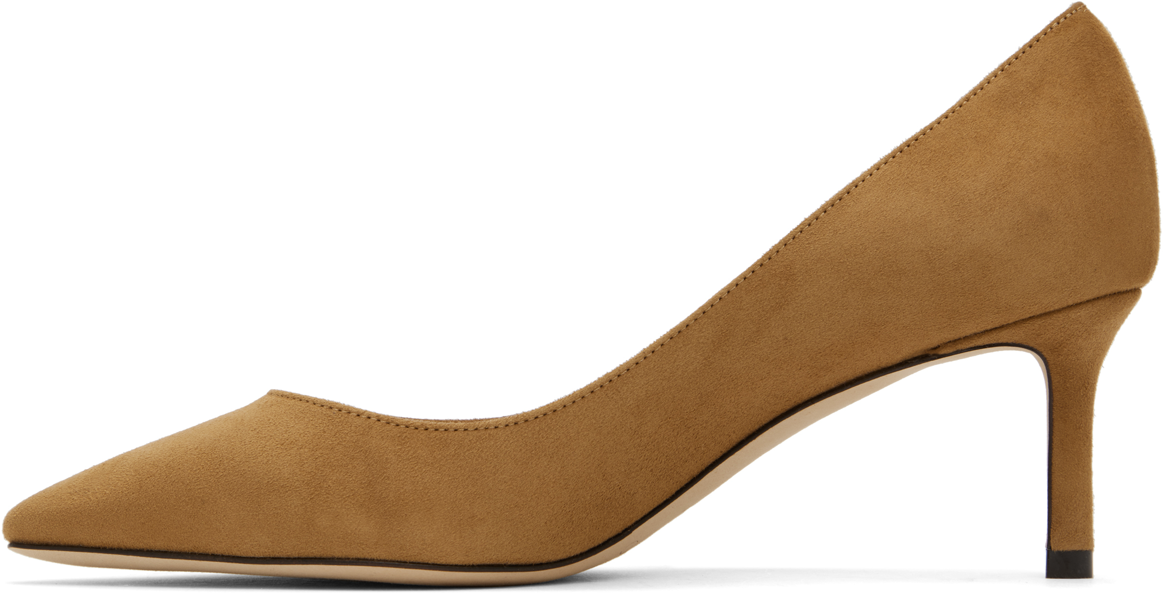 Jimmy Choo Pumps Woman Color Beige In Rattan