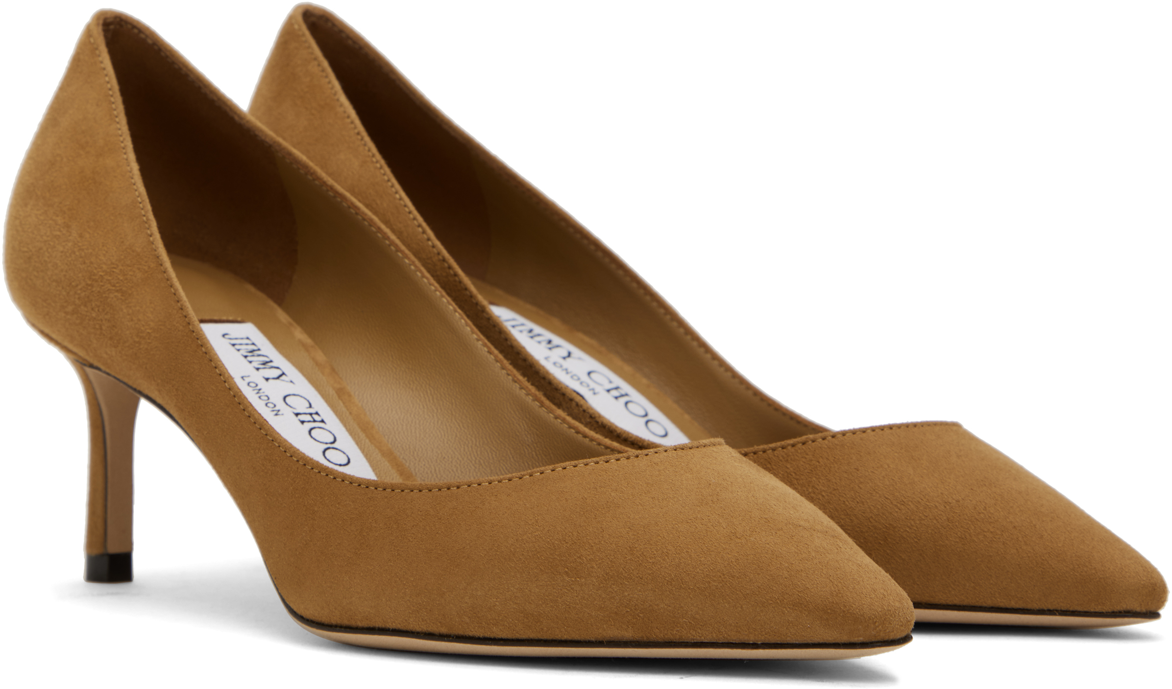 Jimmy Choo Pumps Woman Color Beige In Rattan
