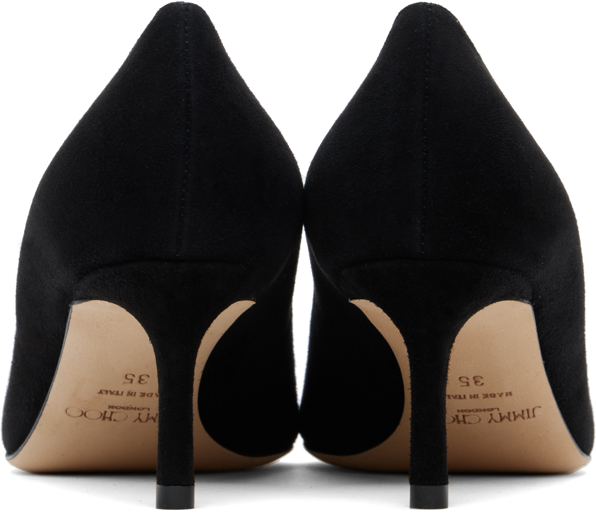 Jimmy Choo Black Romy 60 Heels In Black