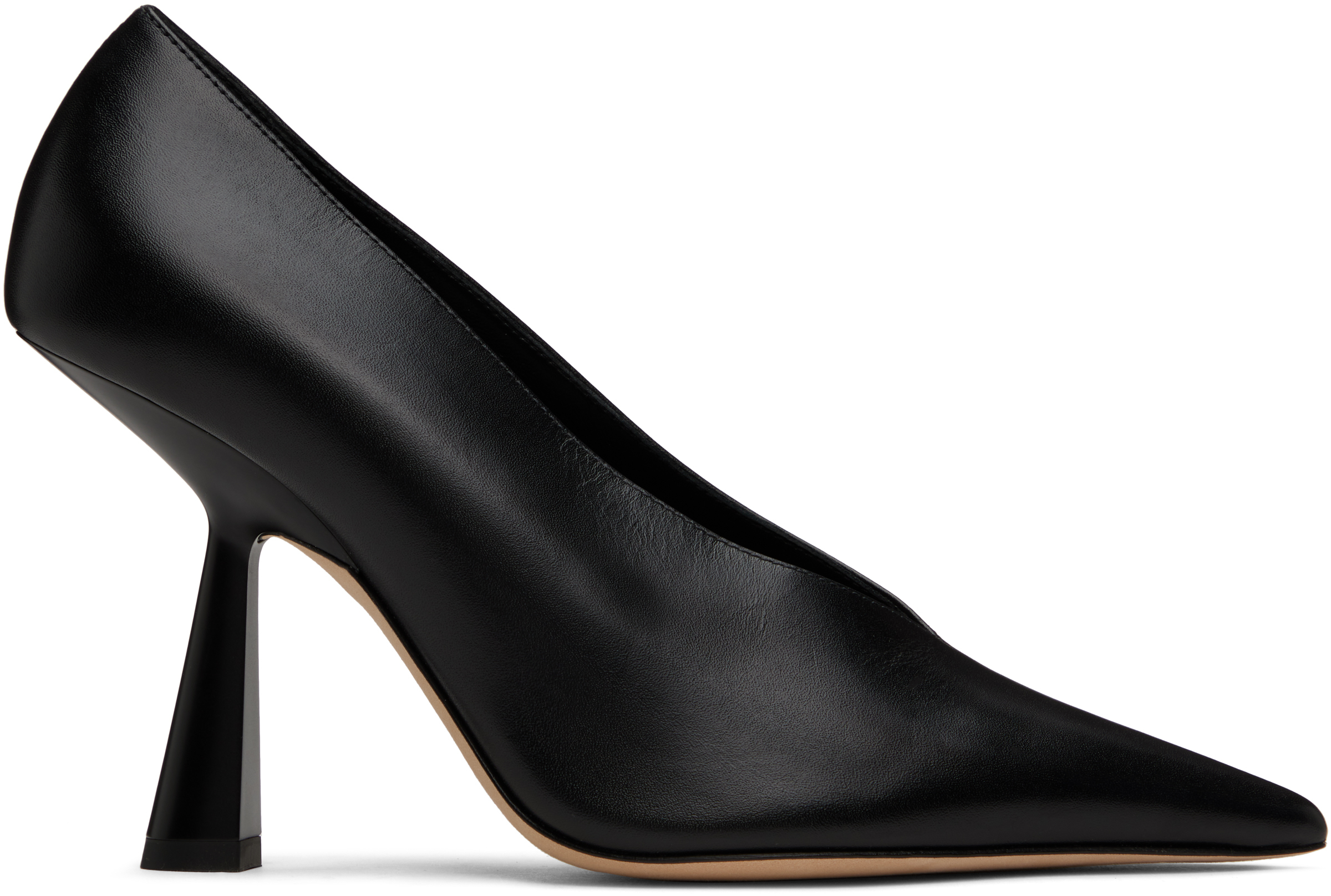 【関税込み】Jimmy Choo ブラック Maryanne 100 ヒールサンダル Jimmy Choo 100mm Maryanne sculpted-heel Mules | Black | FARFETCH