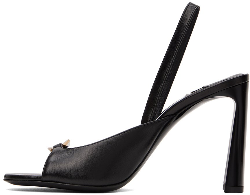 Jimmy Choo Lev 95mm Slingback Sandals In Black