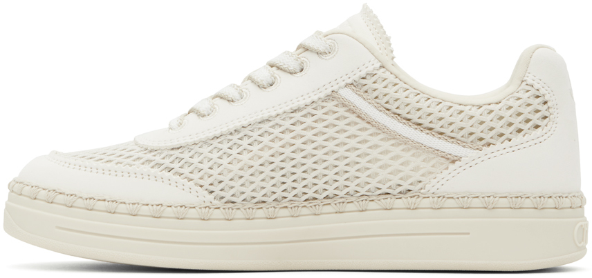 Jimmy Choo Rimini Nubuck-trimmed Sneakers In X Latte Mix