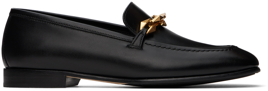 jimmy choo black diamond tilda loafers