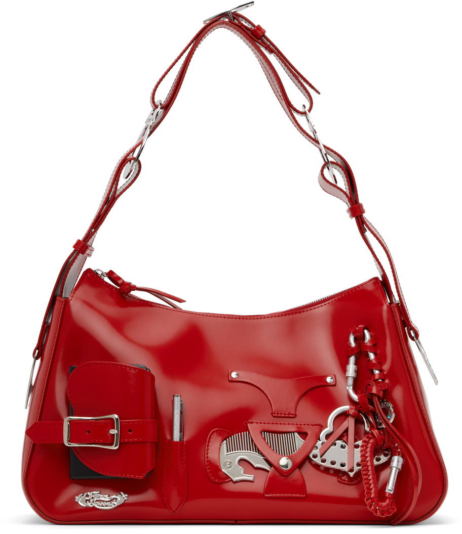 Chopova Lowena: Red Sofia Bag | SSENSE 