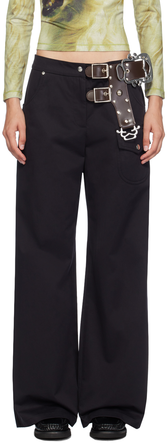 Navy Manrope Trousers