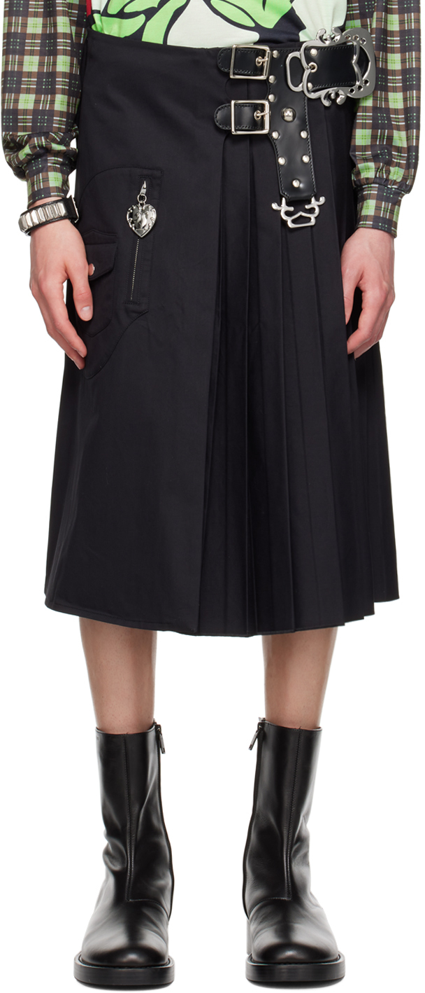 Shop Chopova Lowena Black Mast Skirt